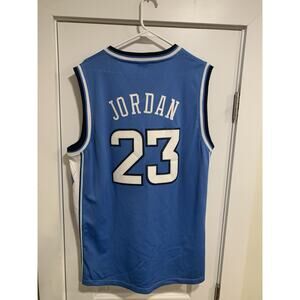 Michael Jordan UNC North Carolina #23 Jordan Brand Jersey XL Blue